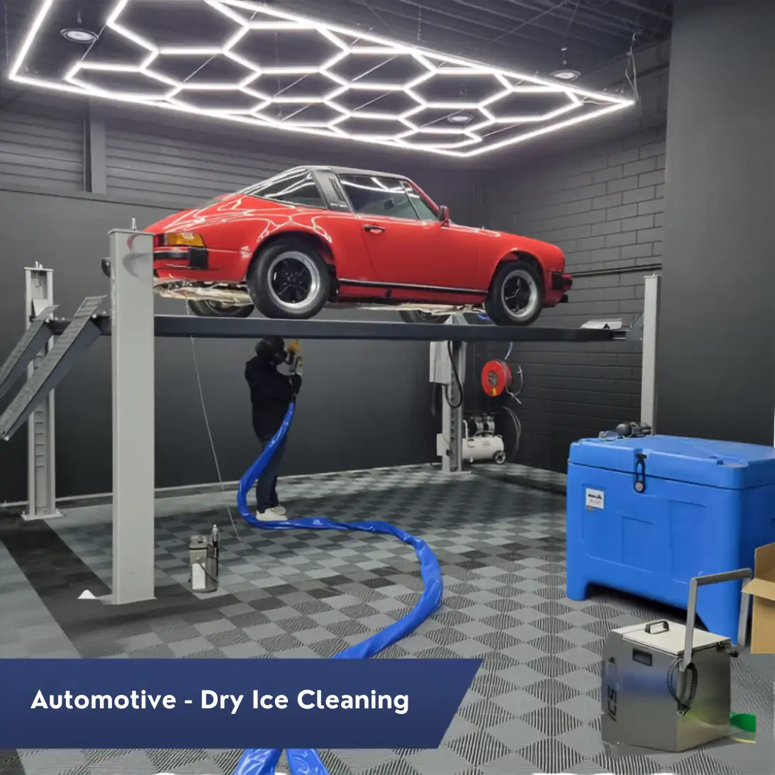 Diensten 6 Automotive Dry Ice Cleaning